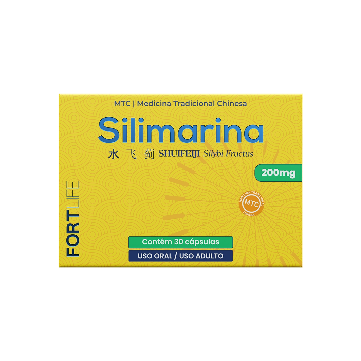 Silimarina 200mg 30 Cápsulas