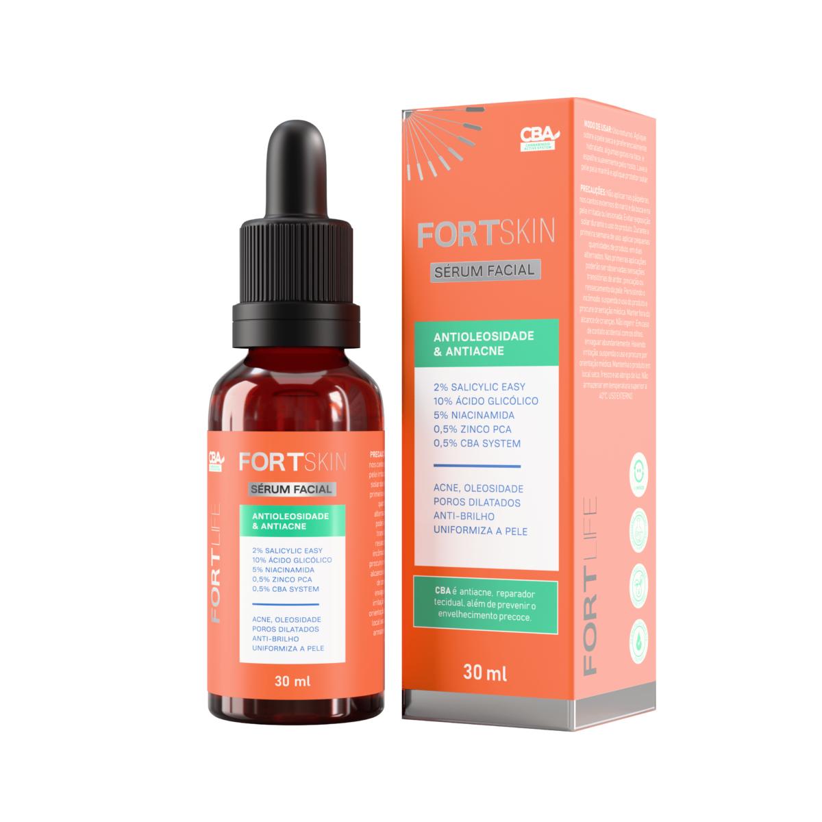 Sérum Facial Antioleosidade 30ml