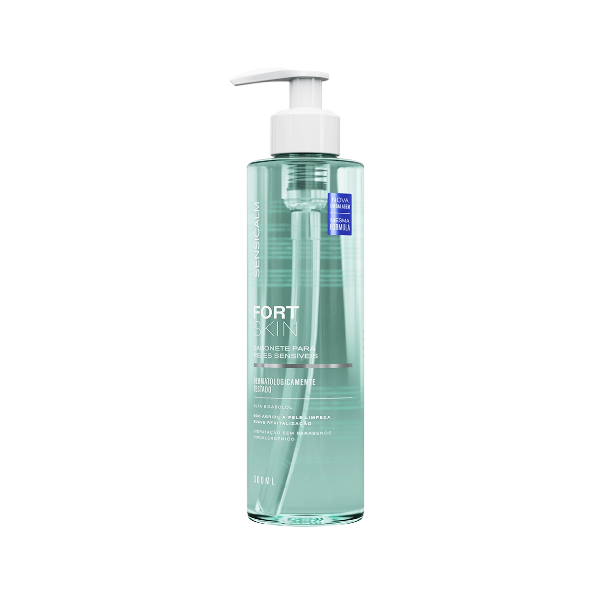 Sabonete Dermo Facial Sensicalm FortSkin 300ml