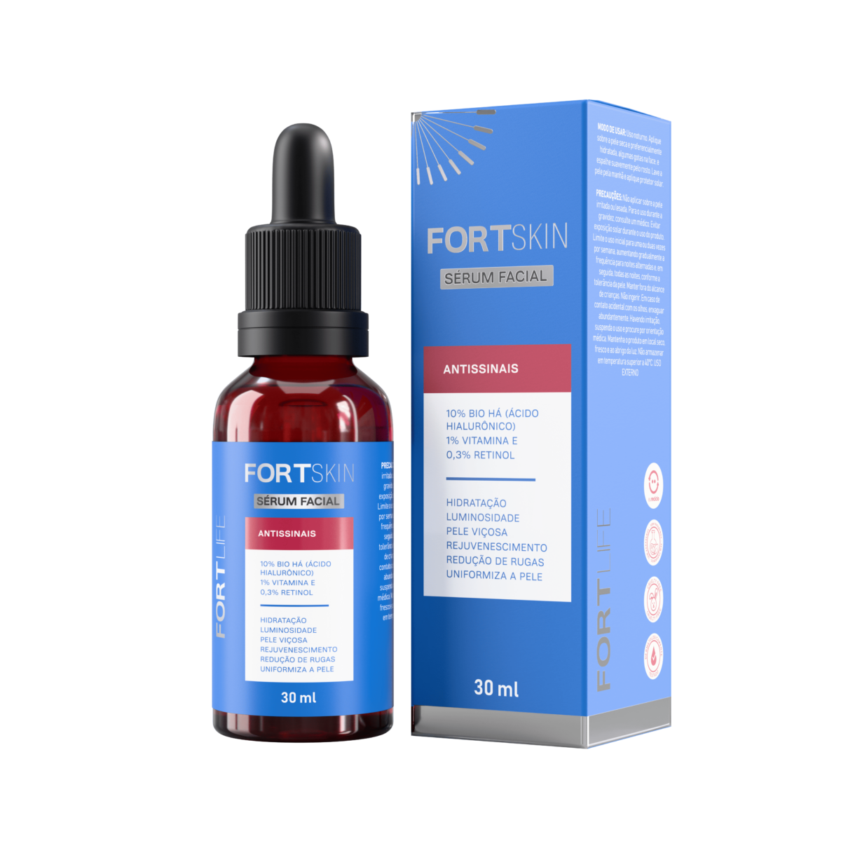Sérum Facial Antissinais 30ml