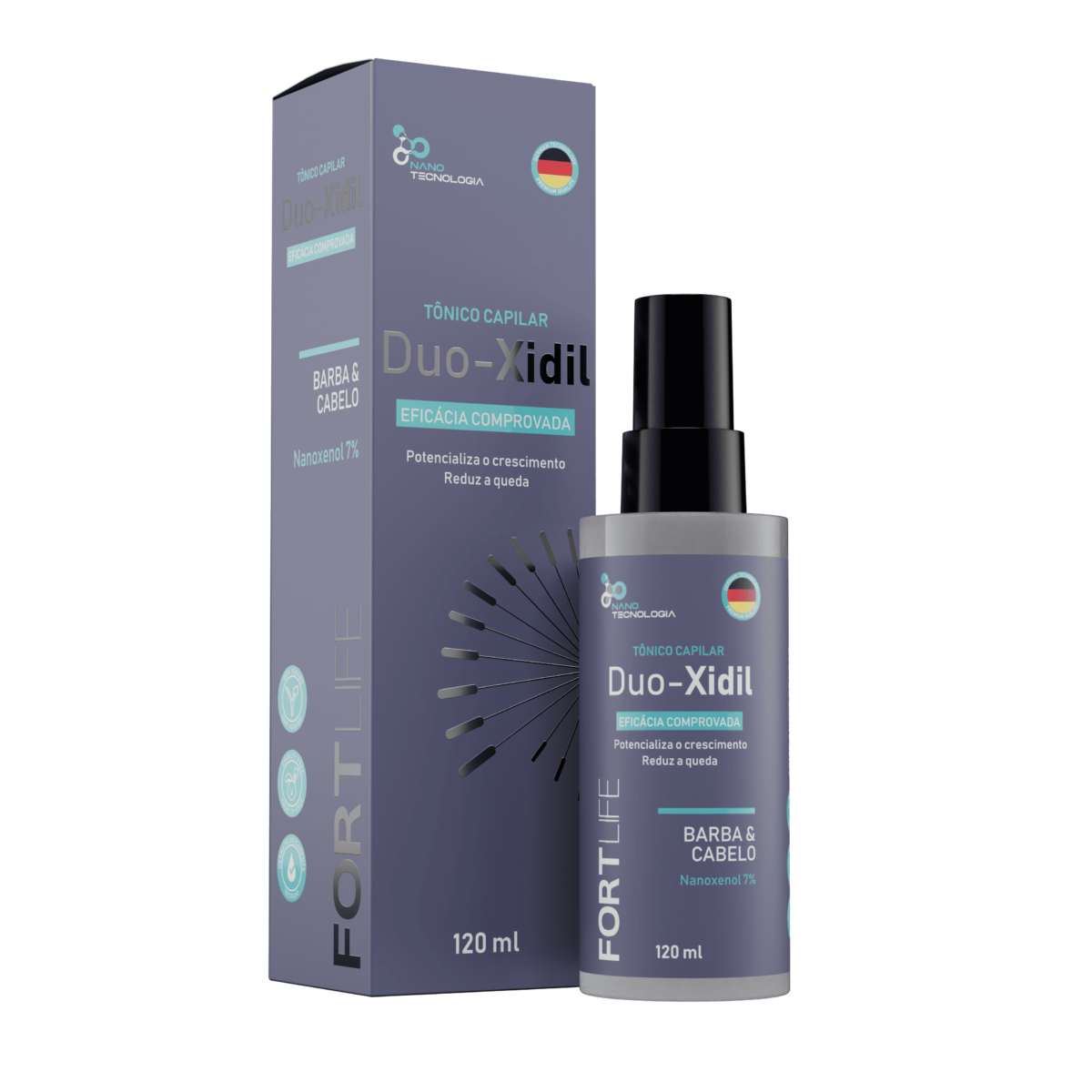 Duo-Xidil 7% 120ml Tônico Capilar