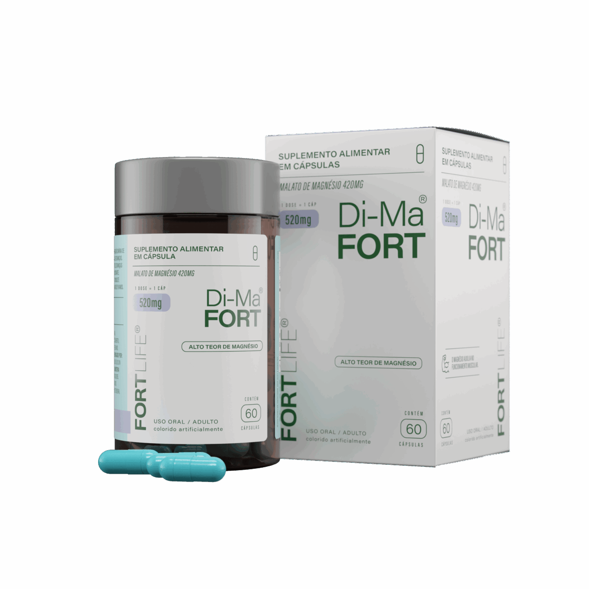 Di-MaFort 500mg 60 Cápsulas