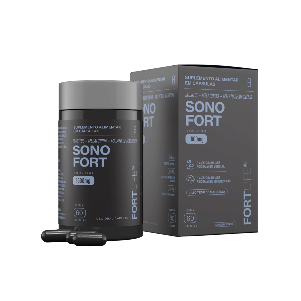 Sonofort 1600mg 60 Cápsulas